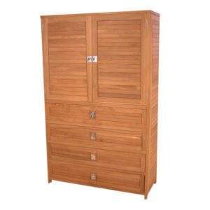 Kast teak hout