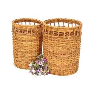 Rotan wasmand cilinder