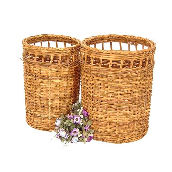 Rotan wasmand cilinder