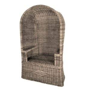 Rotan Strandstoel Jumbo in Grey