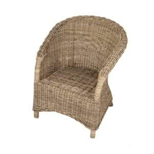 Kinderstoel Page in Grey rotan