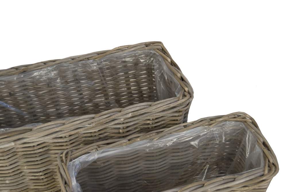 Perceptueel Planeet Continent Vensterbankmand 50x20x25 & 60x25x30 in Grey rotan – Rotanmanden, de webshop  voor rotan artikelen