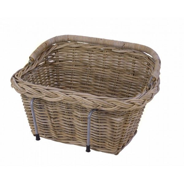 Fietshaakmand rechthoek Grey