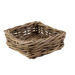 Servetmandje in Grey rotan