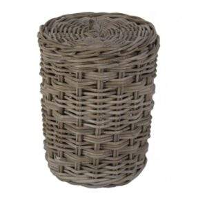 Toiletmandje in Grey rotan