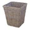 Mand vierkant in Grey rotan