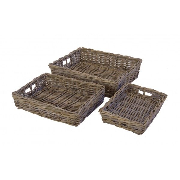 Etalagemand in Grey rotan