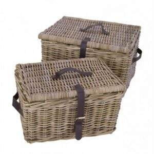 Mand Casper in Grey rotan