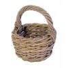 Kindermandje Bol in Grey rotan