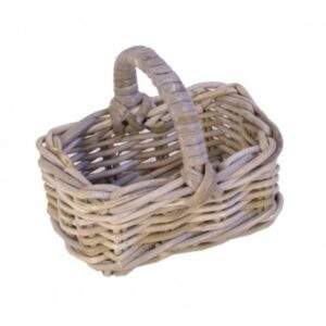 Kindermandje Rechthoek in Grey rotan