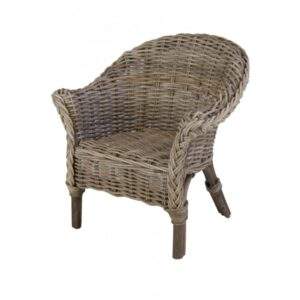 Kinderstoel Silvia in Grey rotan