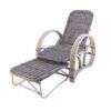 Rotan Ligstoel Norman in Grey rotan