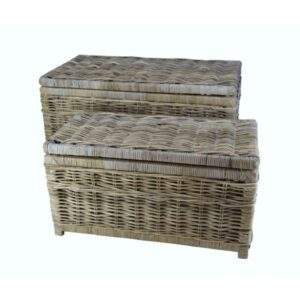 Opbergmand in Grey rotan