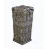 Toiletrolhouder vierkant in Grey rotan