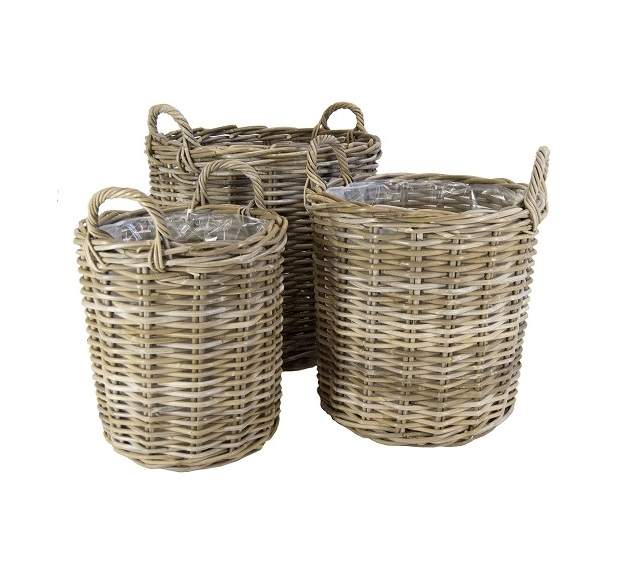 Reuzenmand 40×45 & 50×50 & 60×55 in rotan – Rotanmanden, webshop rotan artikelen